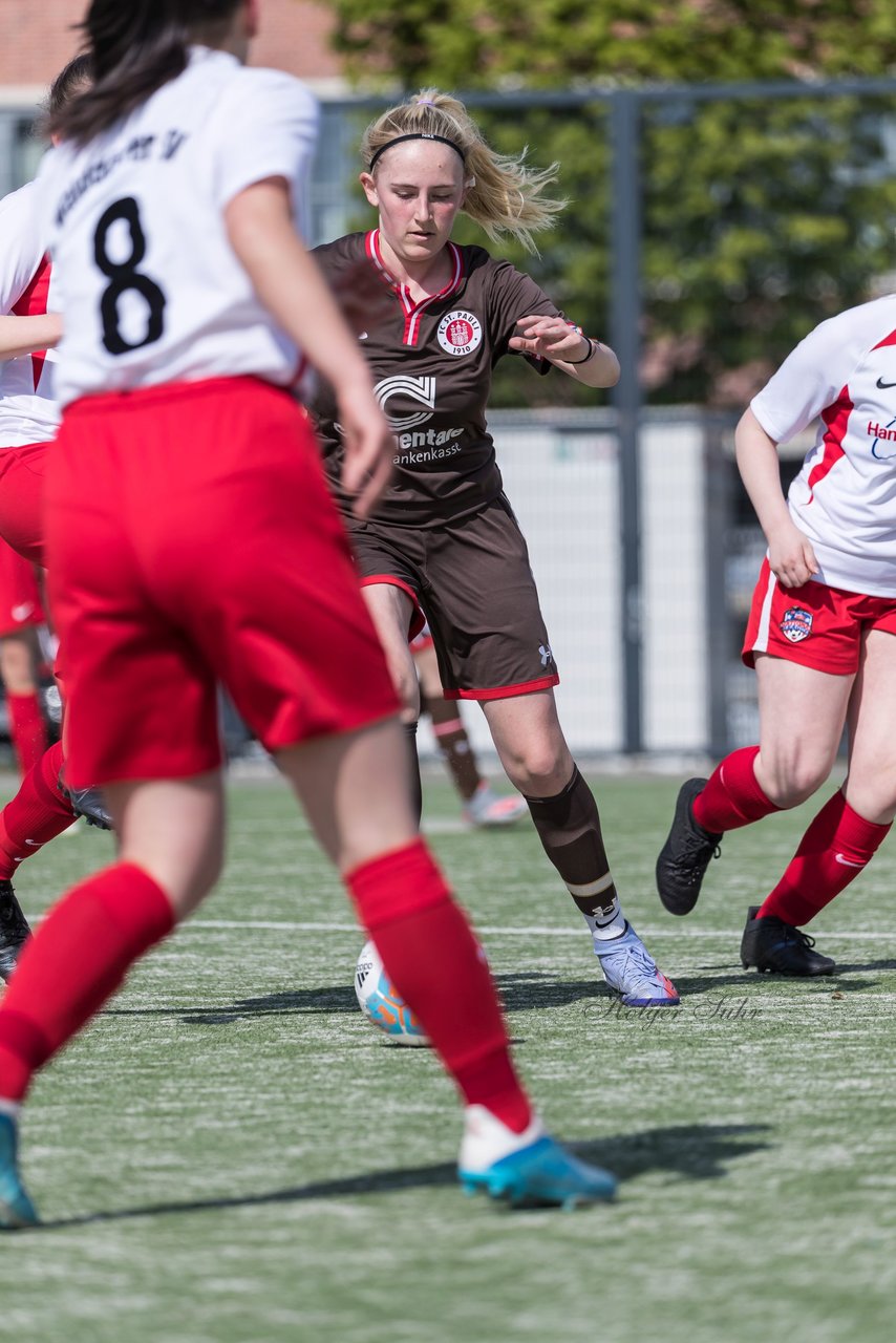 Bild 73 - wBJ St. Pauli - Walddoerfer : Ergebnis: 1:11